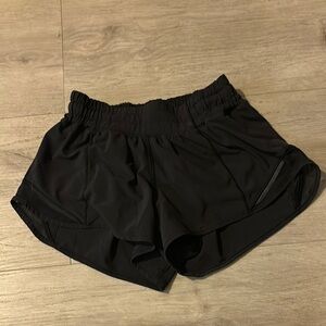 Women's Black Athletic Shorts
